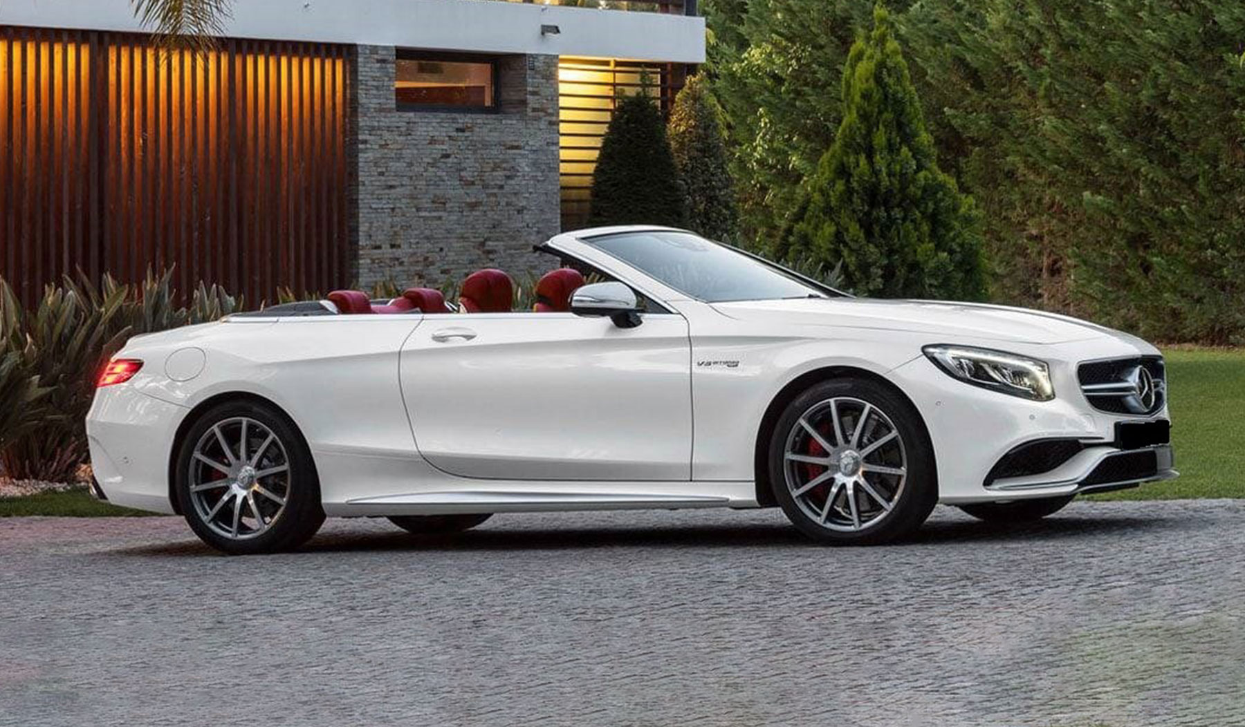 Mercedes-Benz C 220 Cabriolet, белый