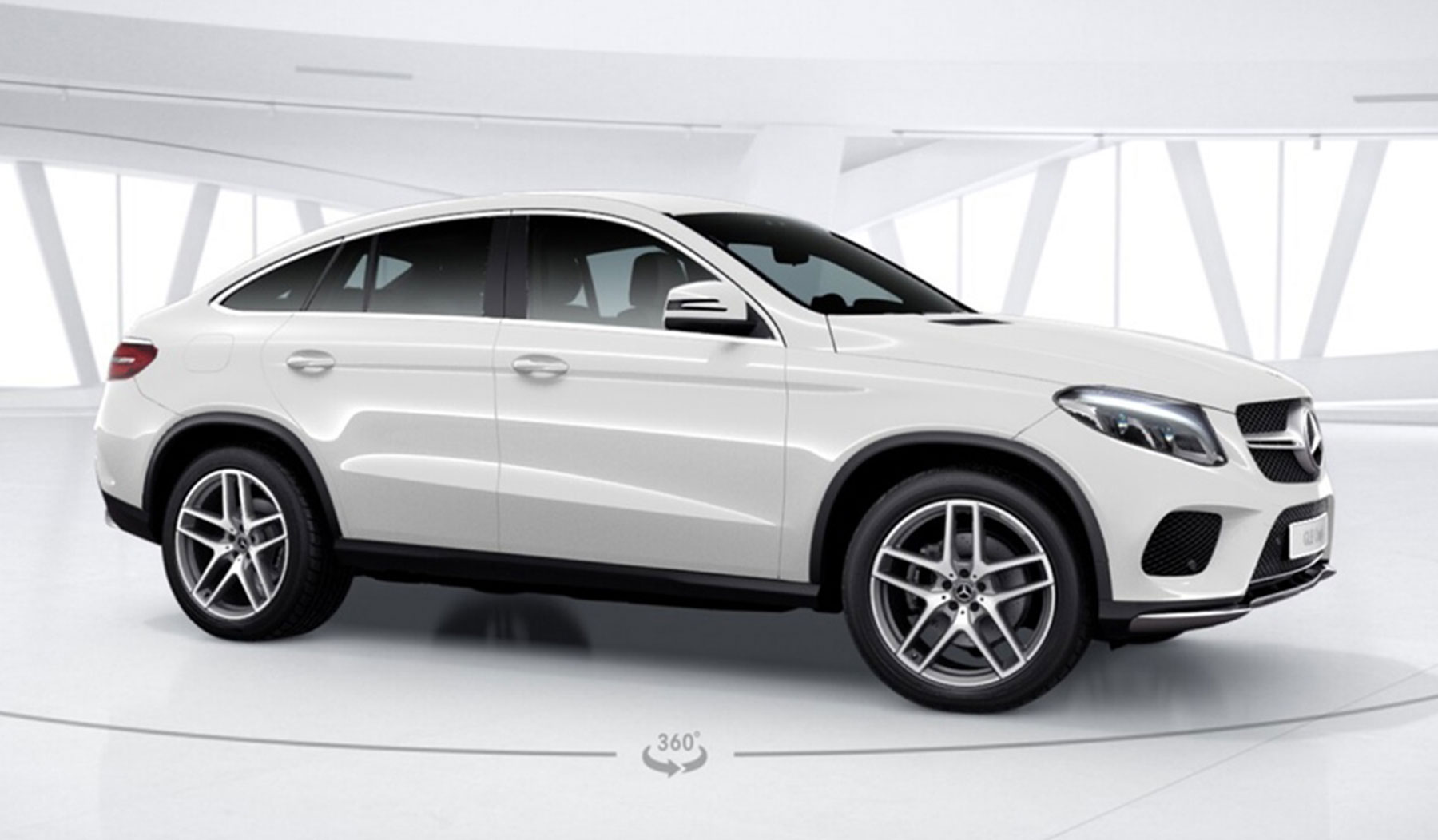 Mercedes-Benz GLE 350 Coupe, белый