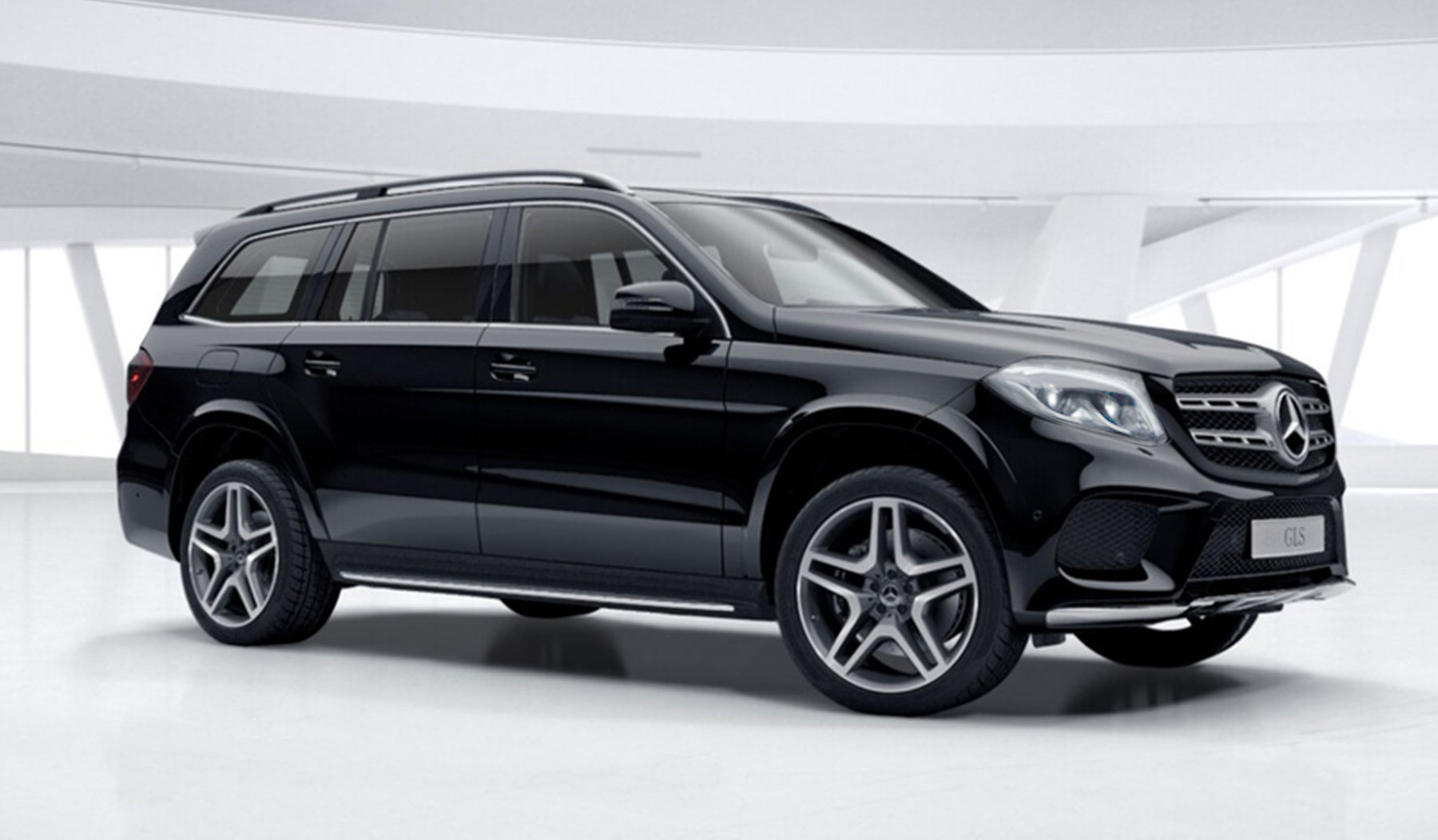 Mercedes-Benz GLS, чёрный